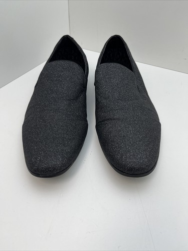 Steve Madden Mens Shoes Loafer Glitter Sparkle Black Shoes Size 11 Slip On  | eBay