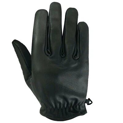 LEATHER POINT Shorter Biker Handschuhe Cafe Racer Motorrad Motorrad Leder Handschuhe Vintage