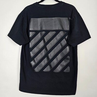 Off White Diagonals 2013 Permanent Designer Mens Large Short