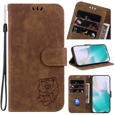 Cute Flip Magnetic Leather Stand Wallet Shockproof Phone Case For Various Covers