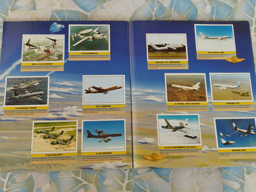 ALBUM AEREI DA GUERRA PANINI 1996 COMPLETO DI 179 FIGURINE SU 180 - Foto 8 di 8
