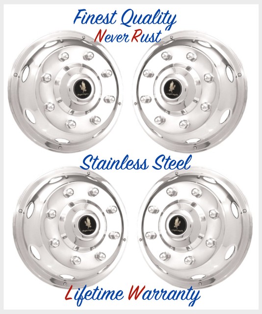 19.5 UNIVERSAL RING MOUNT RV MOTORHOME WHEEL SIMULATOR RIM LINER HUBCAP