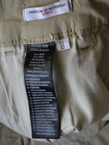 LINDBERGH Freedom Of Movement Superflex Mens Trousers Herren Hose Chino Gr.31/32 - Picture 4 of 9