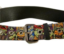Teenage Mutant Ninja Turtles TMNT Youth Belt W/ Buckle Small 28"