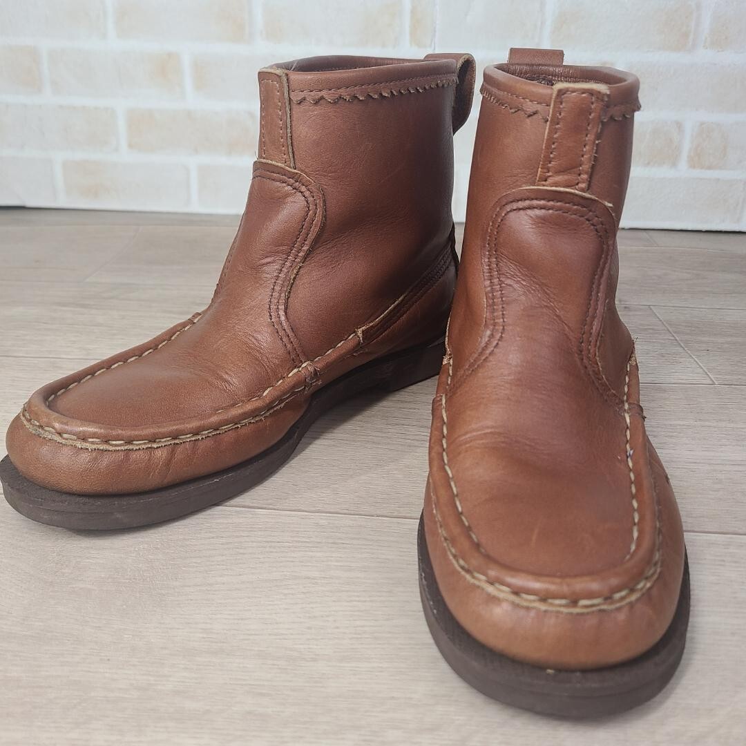 靴 RUSSELL MOCCASIN KNOCK A BOUT BOOTS Russell Moccasin Knock A'bout Boots Knockabout Size 26cm