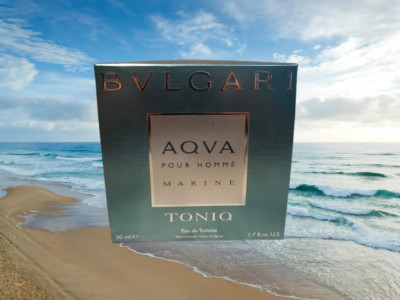 Bvlgari Aqva Marine Toniq Pour Homme EDT Spray 50ml NEU/RARE