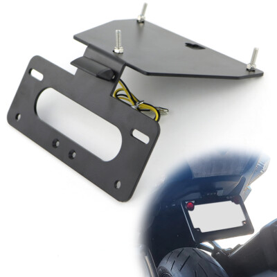 License Plate Bracket Aftermarket Fit For Kawasaki ZX 14R 06-22