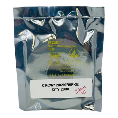 VISHAY CRCW120690R9FKE RESISTOR NEW OLD STOCK NOS UNUSED QTY 2,000pcs