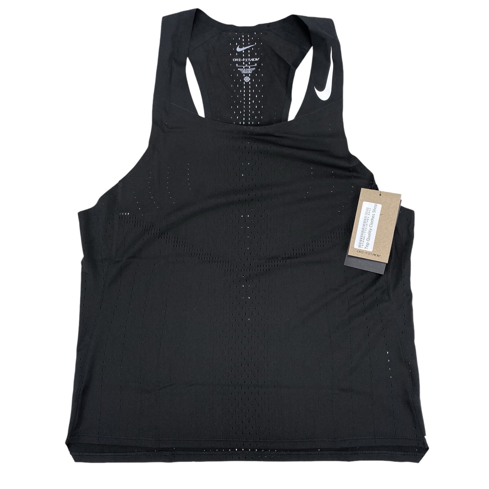 Мужская спортивная майка для бега Nike Dri-FIT ADV AeroSwift (размер M) DM4624-010