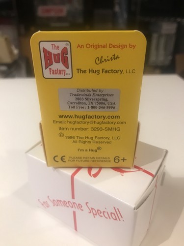 "I'm a Happy Hug" - The Hug Factory Collectible Figure NIP W/Gift Box - Picture 4 of 7
