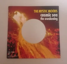 THE MYSTIC MOODS 7" 45 COSMIC SEA THE AWAKENING HOLE COVER FORATA JUKE BOX
