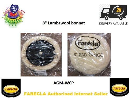 Farecla AGMWCP 8" (GMW801) COMPOUNDING PAD AGM-WCP, (GRIP, HOOK n LOOP CONNECT) - 第 1/3 張圖片