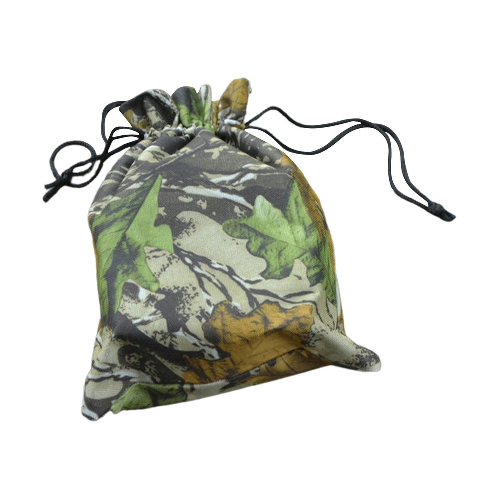 Outdoor Camouflage Drawstring Bag Pouch Hunting Camping School Sports Waterproof
