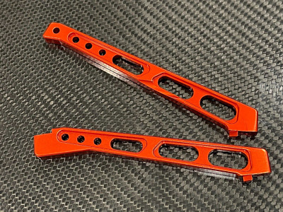 Aluminum Front / Rear Chassis Brace for ARRMA Mojave 6s BLX 4WD Truck Red