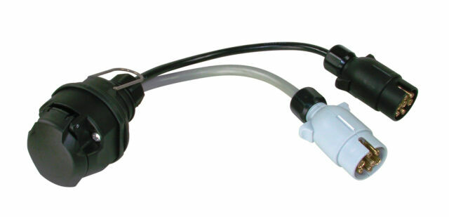 MP602 Maypole Caravan Adaptor Lead 7 Pin 12N&S Vehicle To 13 Pin Trailer Towing