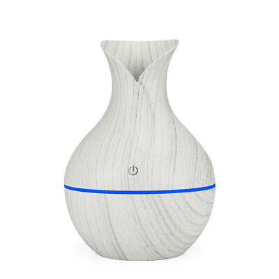 130ML Mini Vase Aroma Diffuser Aromatherapy Air Humidifier 5V USB 7 LED Colors