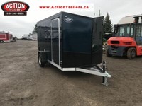 ACTION SERIES ATMT 6X12 ALUMINUM CARGO TRAILER W/ RAMP DOOR