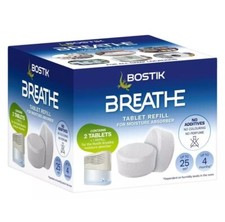 Bostik Breathe Moisture Humidity Absorber Refill Tabs《Pack 3 PACK》see Descriptio