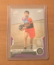 2021 TOPPS NOW OVERTIME ELITE #D12 EMMANUEL MALDONADO (RC) - # 7/25 PURPLE