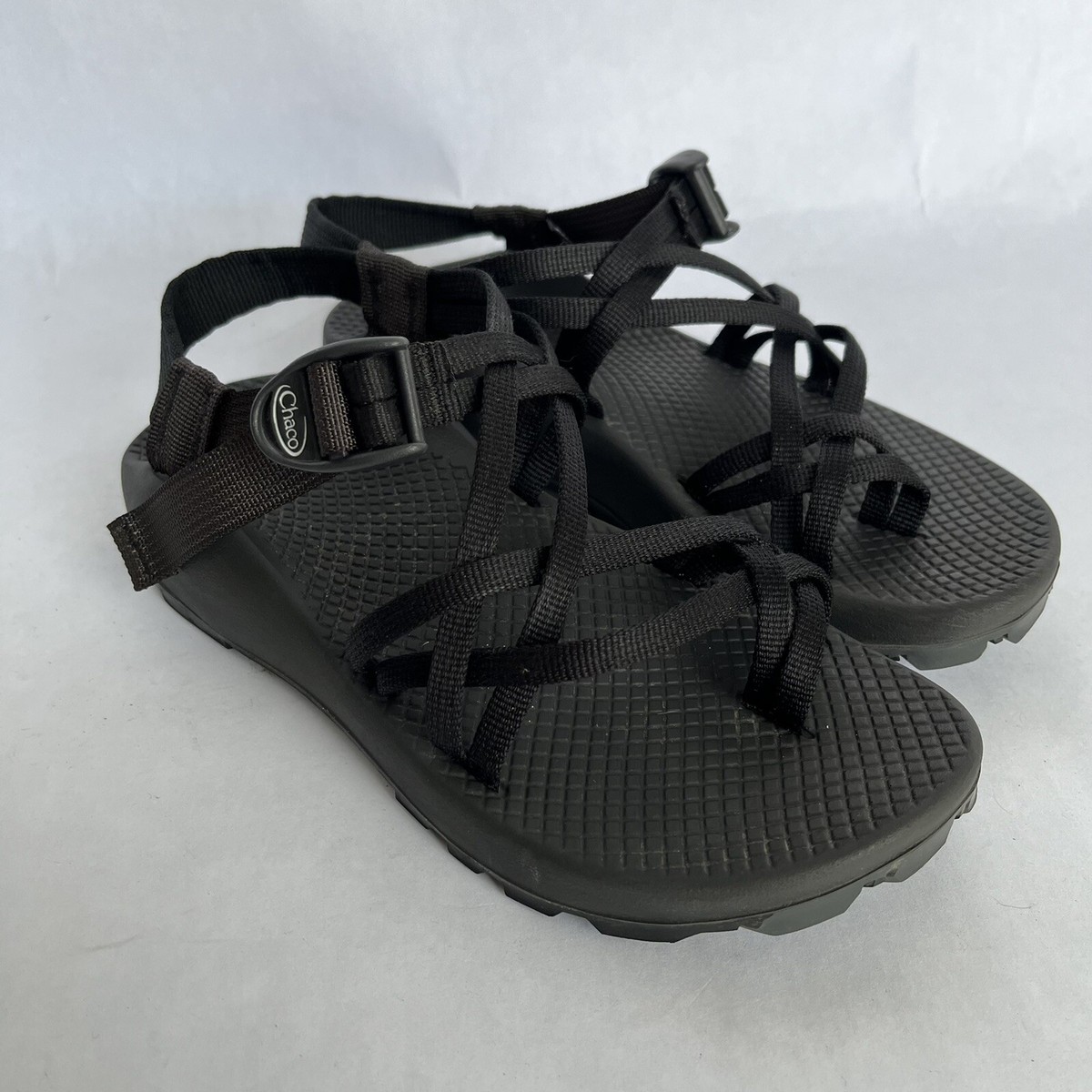 chako⭐︎ Women's Chaco ZX black Size 6 Made In USA Strap Sandals Slide