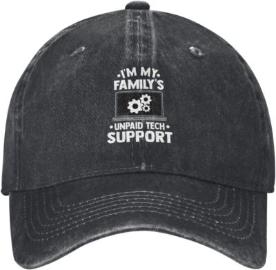 Tech Support It Computer Engineer Baseball Cap Men Women Adjustable Trucker Hat