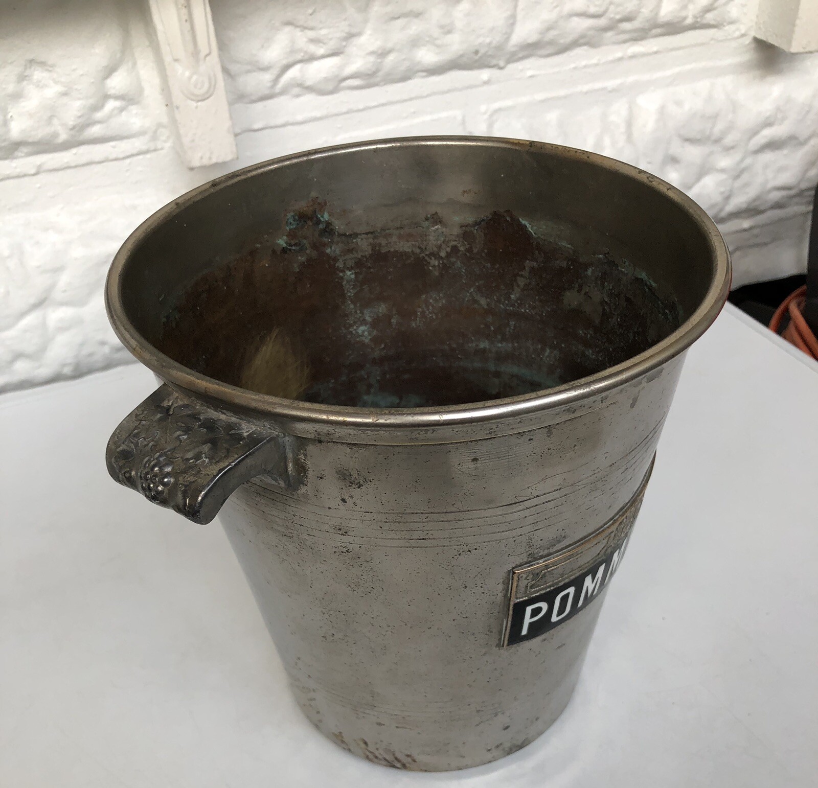 POMMERY Vintage Champagne Bucket Cooler Art Deco 1930s Enamel Logo Argit NO 2 eBay