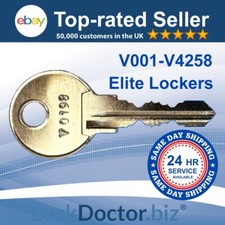 Replacement  Ojmar Locker Keys for Elite Wet Area Lockers V001-V4258 **FREE POST