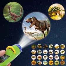 Early Education Projector Story Machine Bedtime Toy with Light Slides for Kids