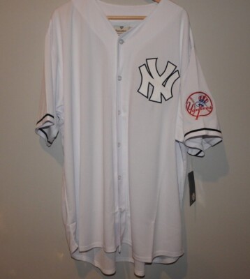 MLB New York Yankees White Baseball Jersey New Mens Big & Tall Sizes