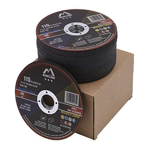 Cut Off Wheel 4 1/2 inch for Angle Grinder Metal Cutting Wheel 4.5 X .045 X 7/8