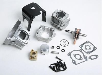 Kit Cilindro Motore 32cc A 4 Bulloni Per 1/5 Km Rv Baja 5B 5T 5Sc - Foto 2