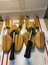 SALE 4 Pairs of Wooden Shoe Tree Stretchers/GH BASS/SOFTSOLE/HANOVER/TRAVEL TREE