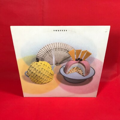 SQUEEZE Cosi Fan Tutti Frutti 1985 UK vinyl LP + INNER Last Time Forever