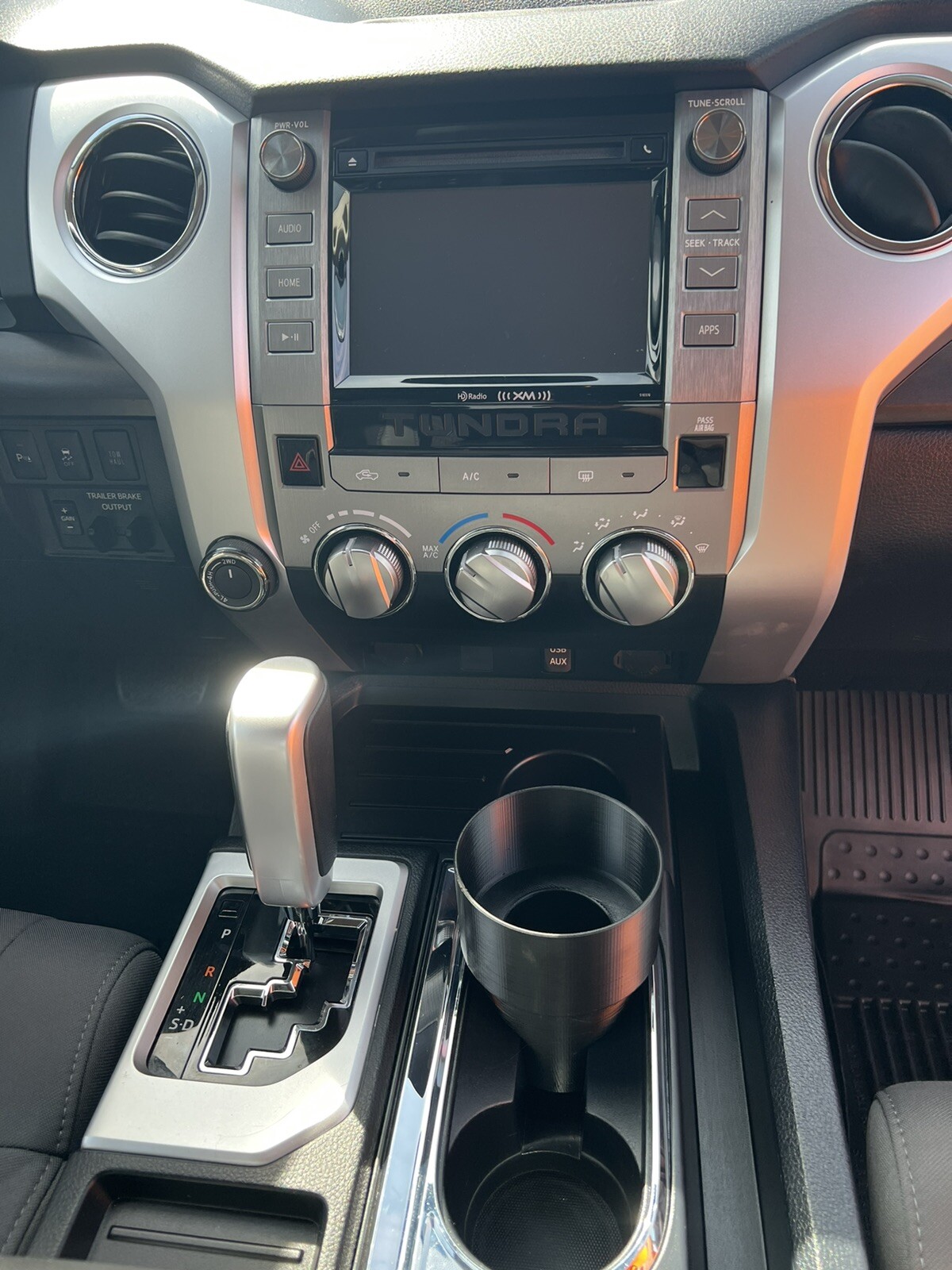 Toyota Tundra Cup Holder Adapter 2014 2021 with Bucket Seats. Fits