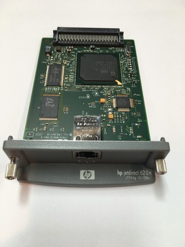 HP JetDirect 620N J7934G EIO Ethernet Network Card Server + Warranty - Afbeelding 1 van 1