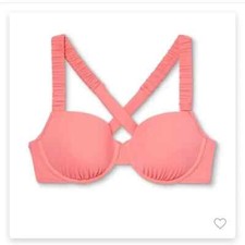 Women's Light Lift Bikini Top Shade  Shore Swimsuit Pink 34C