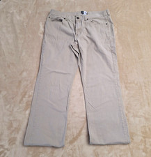 Chaps Ralph Lauren Pants Men's 36x32 Hudson Tan 5-Pocket Twill Business Casual