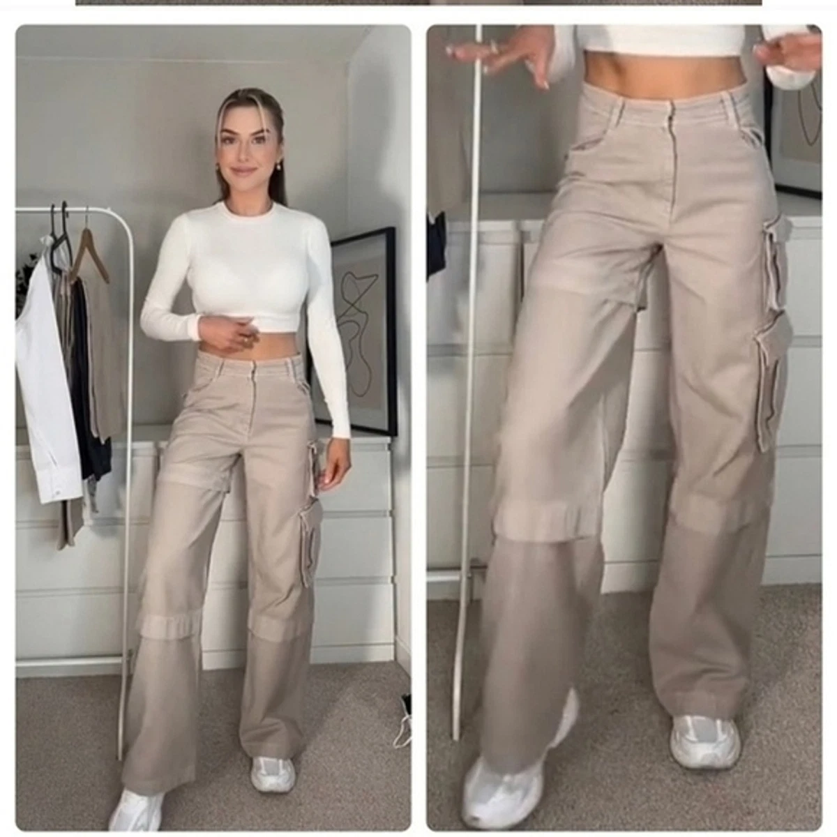 zara cargo pants for women｜TikTok Search