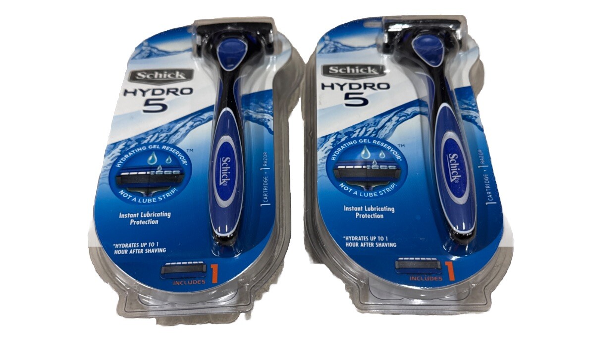 Pack Of 2 Schick Hydro 5 Razor