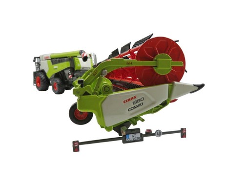 Marge CLAAS LEXION 8800 North American Edition 1:32 NIB w/Head Trailer Singles - Picture 7 of 8