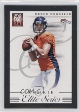 2012 Elite Elite Series Rookies Silver 947/999 Brock Osweiler #18 2a8