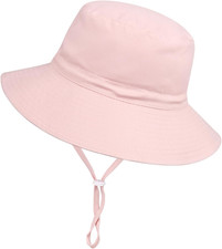 Baby Toddler Sun Hat,Boys Girls Bucket Hat for Kids UPF 50 Sun Protective Child