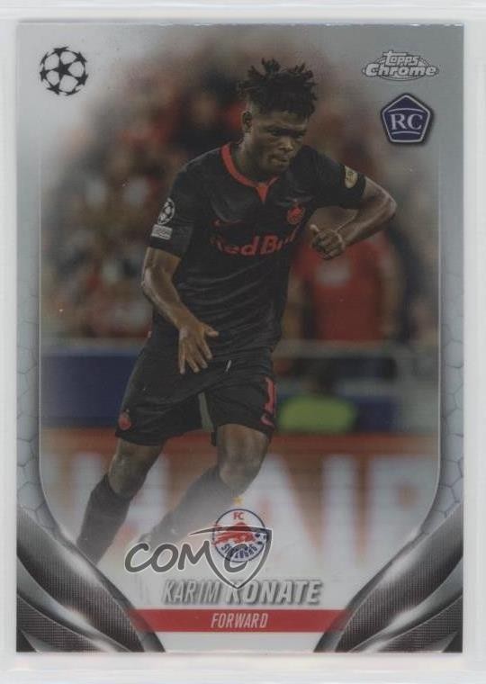 2023-24 Topps Chrome UEFA Club Competitions Refractor Karim Konate #30 0g4