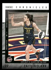 2025 Panini Caitlin Clark Chronicled Caitlin Clark #46 Help on the way