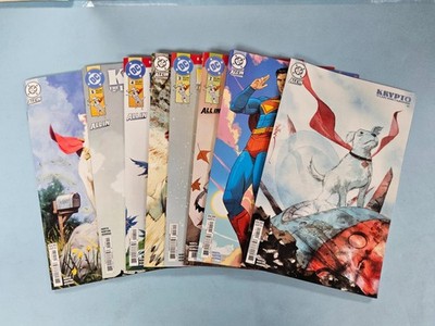 8x 2025 KRYPTO LAST DOG OF KRYPTON # 1 2 3 4 5 COMPLETE Comic SET NEW/UNREAD NM