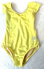 Corps Dancewear Size E Butter Yellow Leotard Dance Recital Practice ballet tap