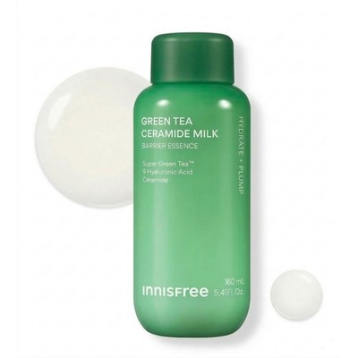INNISFREE Green Tea Milk Hydrating Essence 160ml Facial Moisturizer Deep Nourish