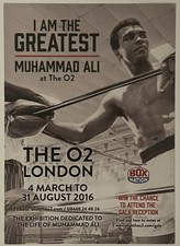 MUHAMMAD ALI -I AM THE GREATEST LONDON O2 ARENA EXHIBITION 2016