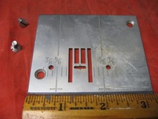 Kenmore 158.12310 1231 Sewing Machine Needle Throat Plate VINTAGE