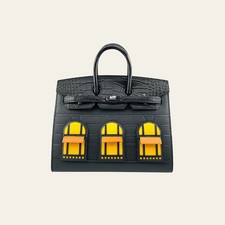 Hermès Birkin Sellier 20 Faubourg by Night Madame Alligator So Black Hardware